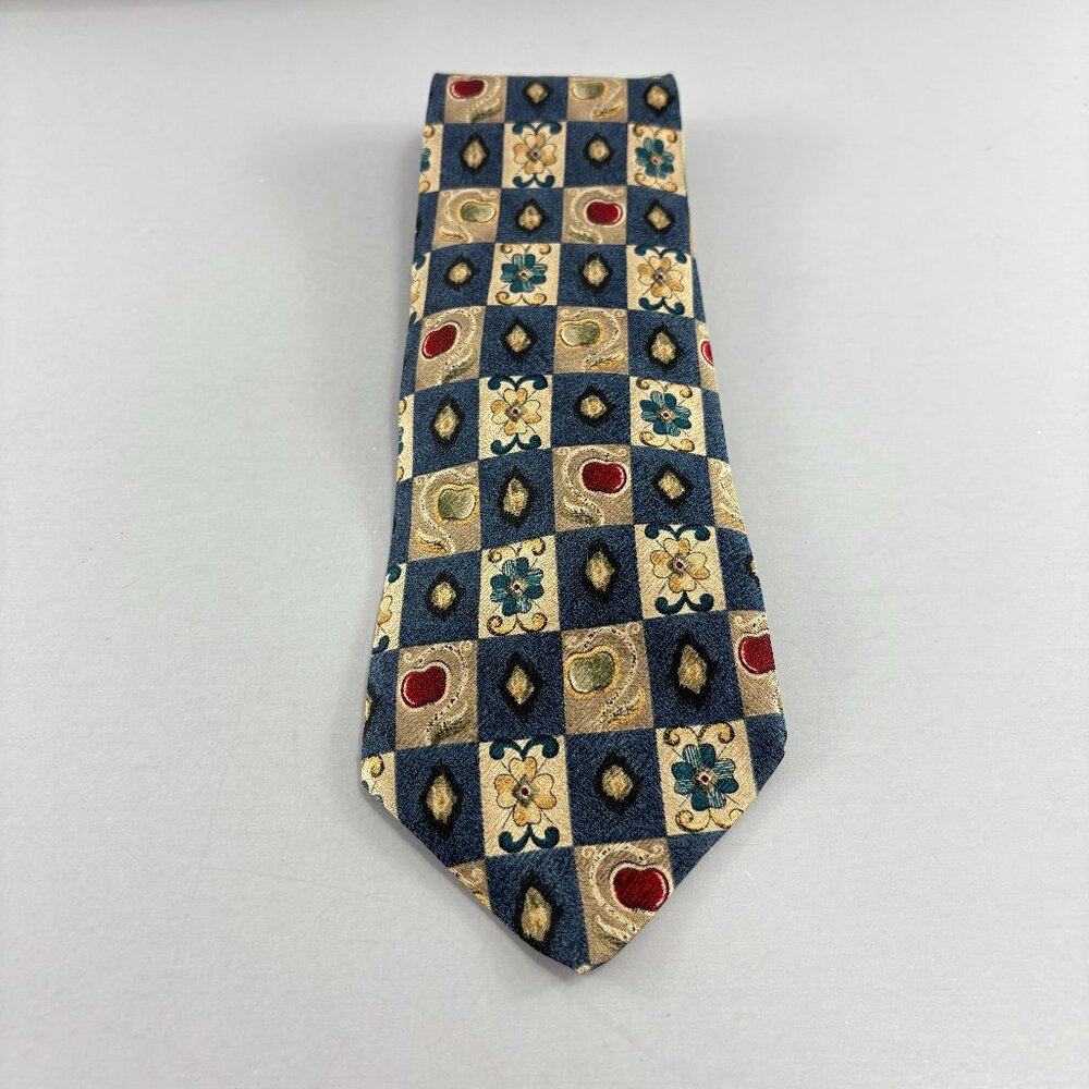 Jeffrey Banks Apples / Flowers Men's Tie 4" x 60"